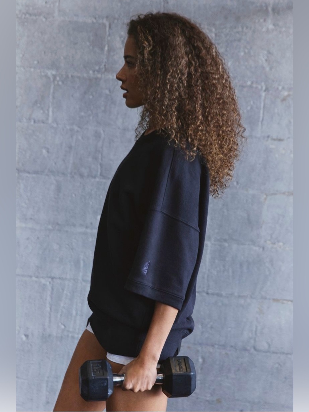 FP Movement by Free People ~ For The Win Short Sleeve Sweatshirt ~ XS~ * N W T * - Picture 13 of 14